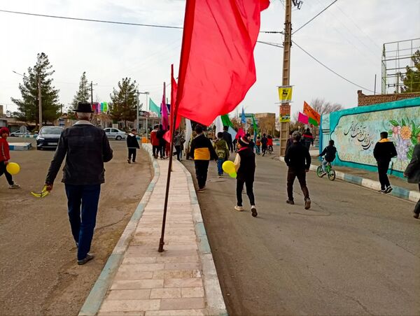 جشن ولادت حضرت مهدی (عج) در روستای فدافن