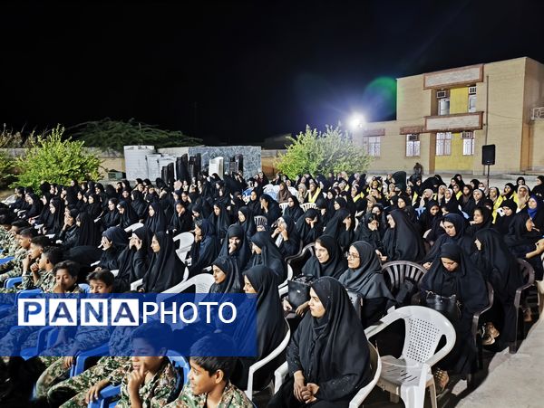 یادواره شهدای دانش‌آموزی در منطقه سندرک