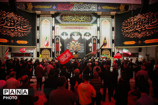 مراسم عزاداری ایام فاطمیه در حرم حضرت معصومه(س)
