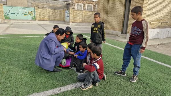 پویش صبحانه سالم در مدارس روستایی شهرستان باشت