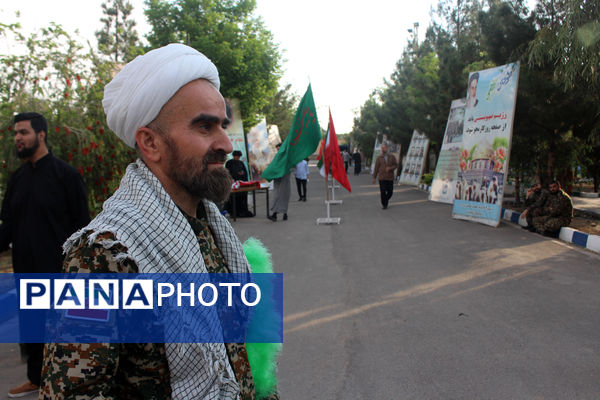 عزاداری سالروز شهادت امام جعفر صادق(ع) در تیپ 83 روحانیون رزمی تبلیغی