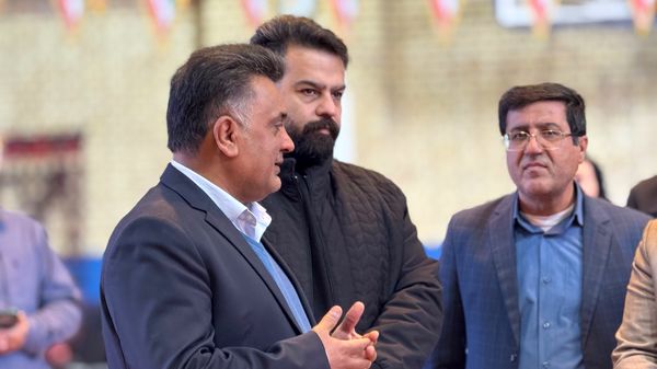 بازدید دبیر قرارگاه عدالت تربیتی از نمایشگاه «ایرانمون» در بوشهر