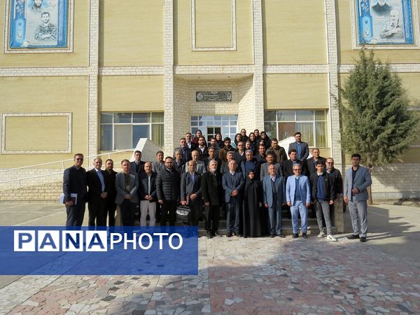 مراسم بازنشستگی مجید رحیمی زاده در دانشگاه آزاد بجنورد