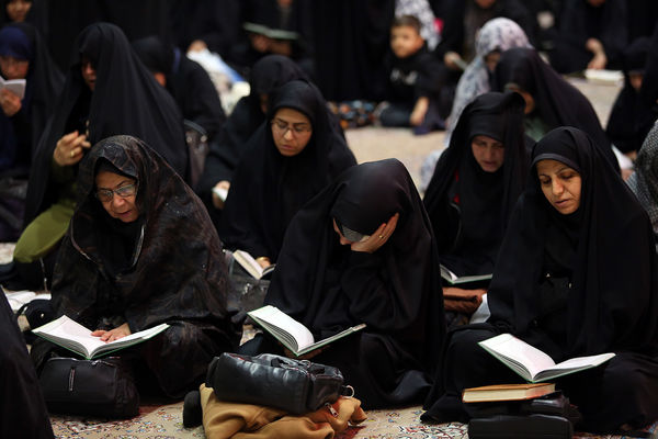 مراسم عزاداری سالروز شهادت امام هادی(ع) در حرم حضرت معصومه(س)