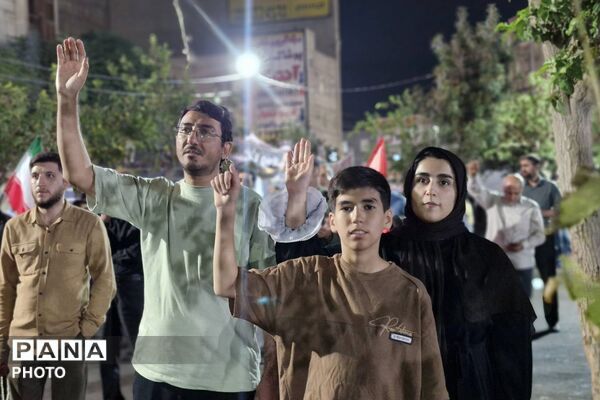همدلی و تجدید عهد مهدوی در تجمعات مردمی شهر گلستان