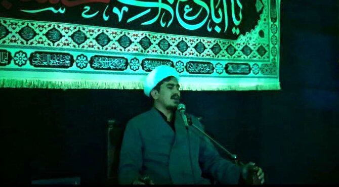 مراسم عزاداری در مسجد الغدیر نیشابور 
