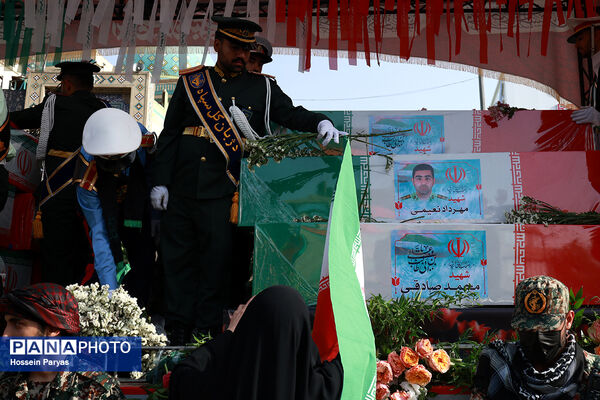 تشییع شهدای اقتدار در تهران - 1