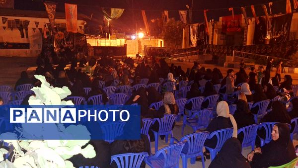 مراسم شام غریبان در شهرستان لنده