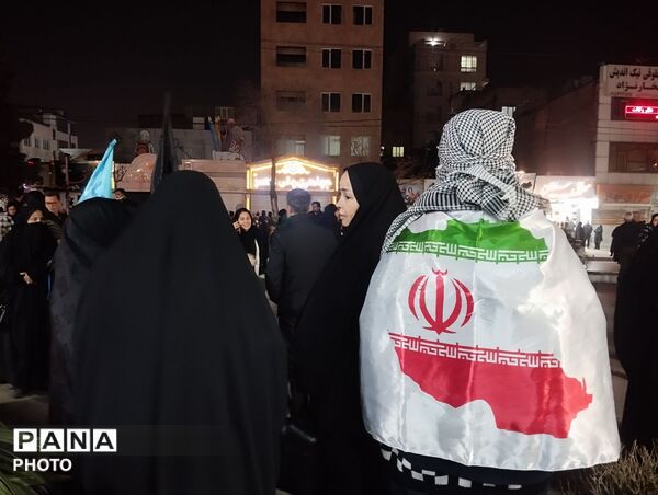 راهپیمایی باشکوه  مردم منطقه سیدی 