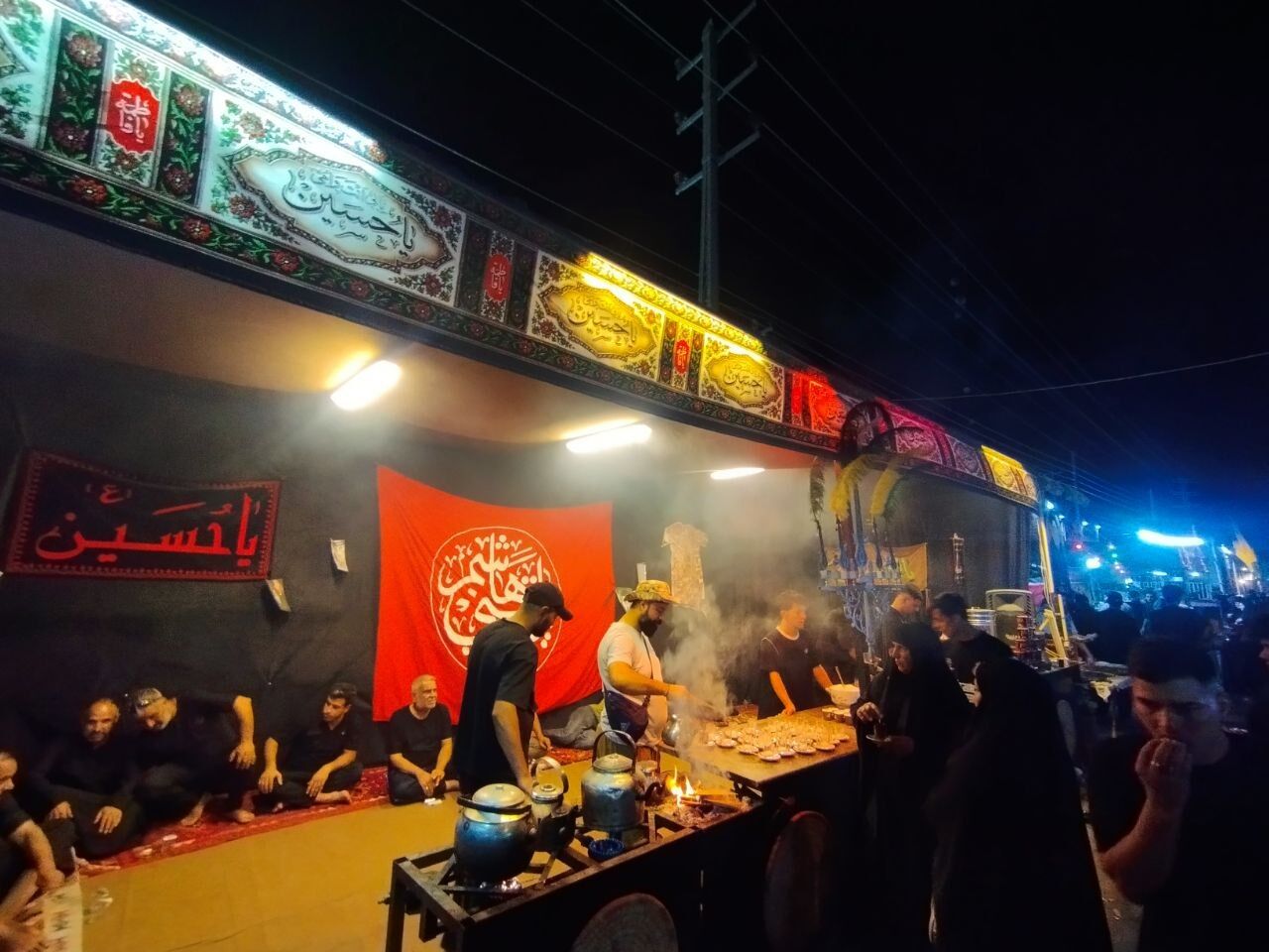 طریق‌الحسین(ع) در آستانه کربلا روایتی تصویری از موج عاشقان اربعین