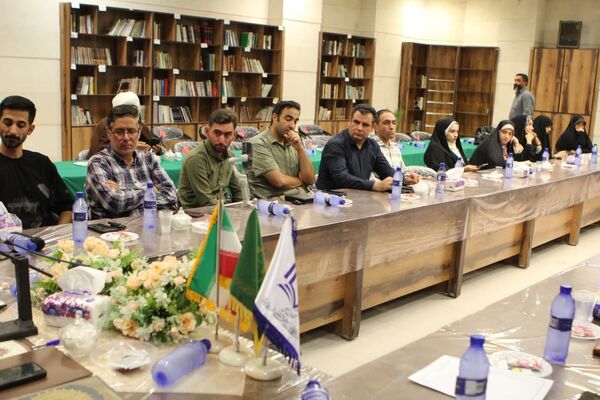 نشست خبری رئیس هیات امنا و مدیر روابط عمومی آستان حضرت سلطانعلی(ع) و اصحاب رسانه