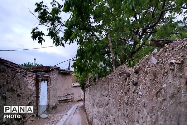 حال و هوای شهر بار بعد از بارش زیبای باران 