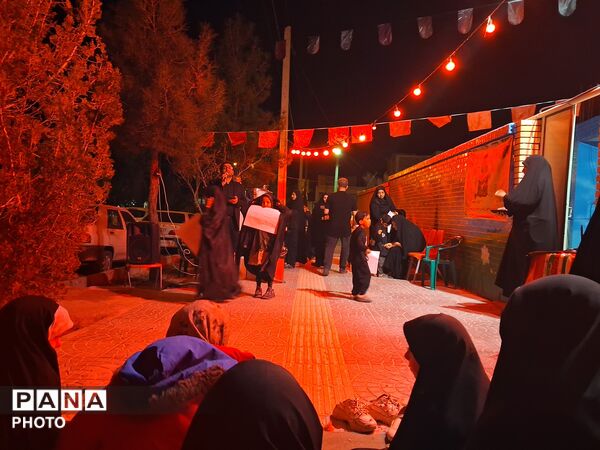 موکب شجره طیبه در دبستان دخترانه علمدارحسینی تفت