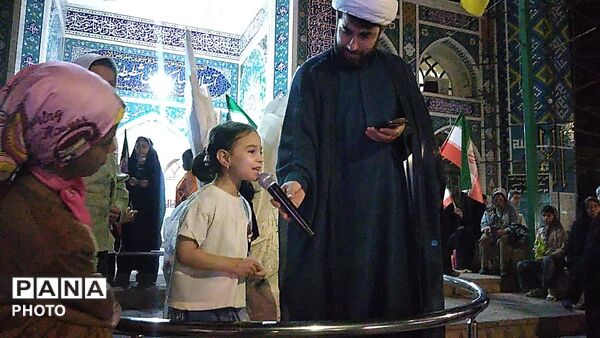 تجمع در آرامگاه بانو بی بی شطیطه شهرستان نیشابور