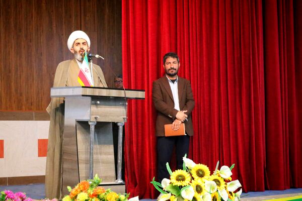 مراسم تکریم و معارفه فرماندار شهرستان لامرد