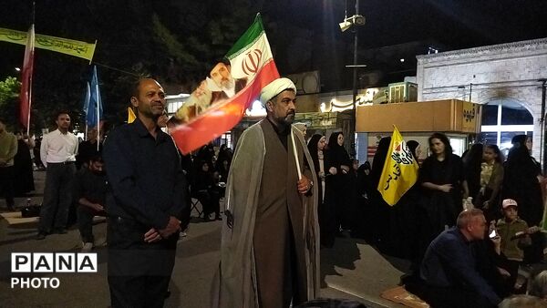 نود و نهمین شب از اجتماعات مردمی نیشابور 