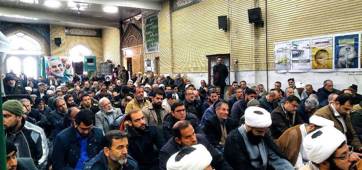 مراسم گرامیداشت سالروز نهم دی ماه در ملایر