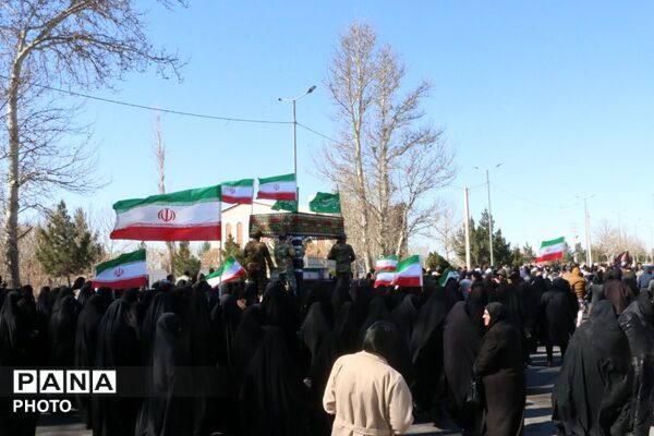 تشییع پیکر شهید راه وطن در شهرستان ملارد 