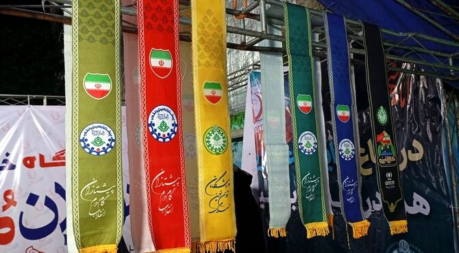 برپایی موکب نوجوان مبارز در شهرستان گرگان