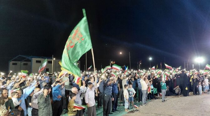 جشن باشکوه غدیر در بخش آسفیچ بهاباد 