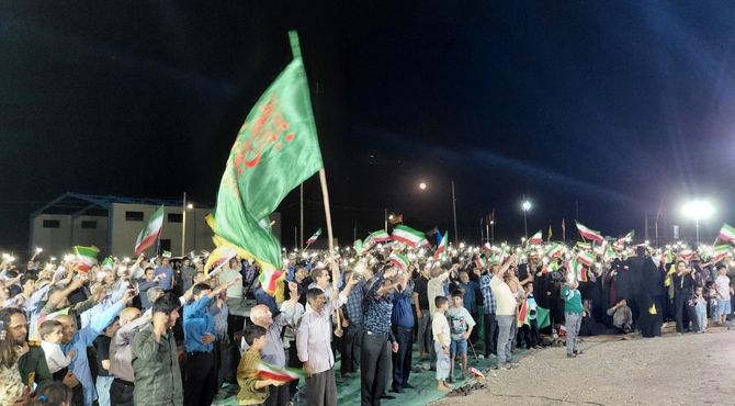 جشن باشکوه غدیر در بخش آسفیچ بهاباد 