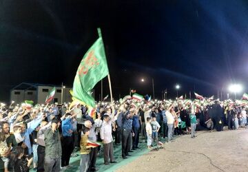 جشن باشکوه غدیر در بخش آسفیچ بهاباد 
