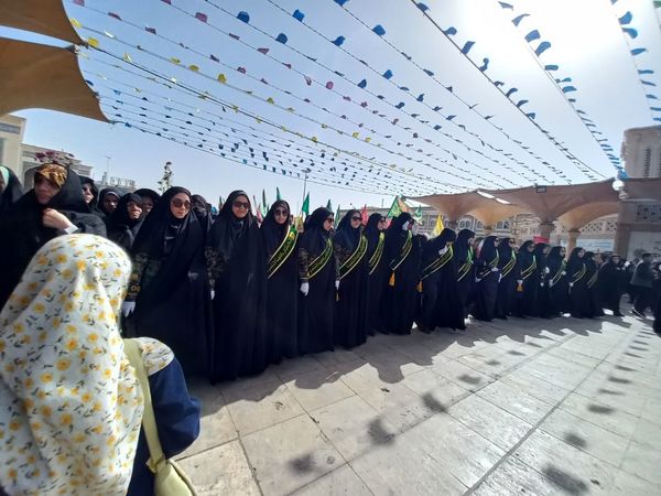 کاروان نمادین سالروز ورود حضرت معصومه(س) به قم 