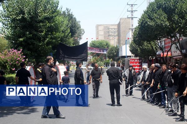 اجرای مراسم شاه‌حسین گویان در شهرستان فردیس