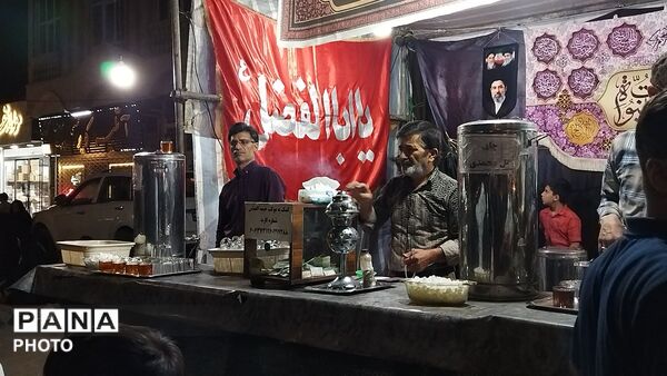گذری بر فعالیت موکب خیمه العباس در شب صد و نود و پنجم از اجتماعات 