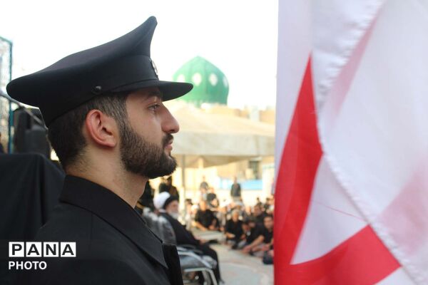 مراسم سالگرد شهیدان شاکری، پرتویان و سلگی در مسجد جمکران