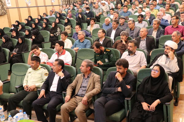 آیین تکریم و معارفه مدیر آموزش و پرورش سملقان 