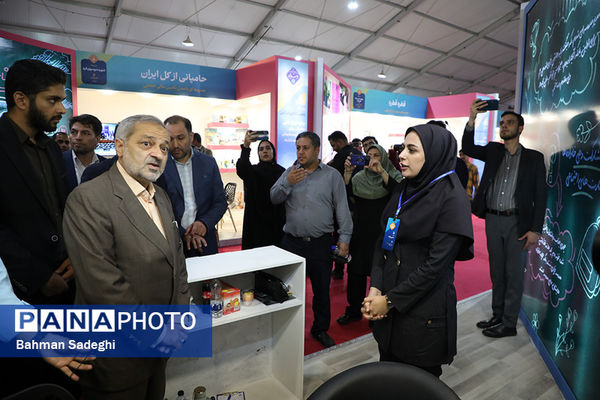 بازدید وزیر آموزش و پرورش از دومین رویداد بین‌المللی الف‌تا