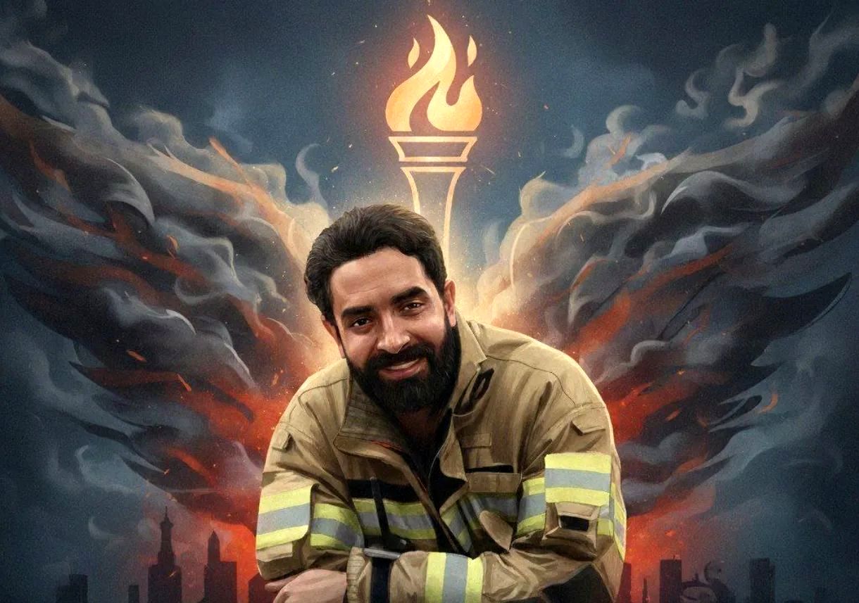 وداع با قهرمانی خاموش میدان‌های آتش 