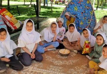 اردوی دانش‌آموزی دبستان پروین اعتصامی 