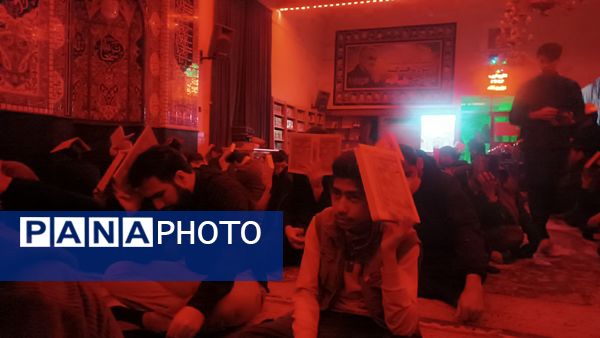 مراسم عزاداری شب نوزدهم رمضان در مسجد الرضا  نیشابور 