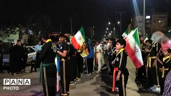 بیعت ورزشکاران  نیشابوری با رهبر انقلاب-۱