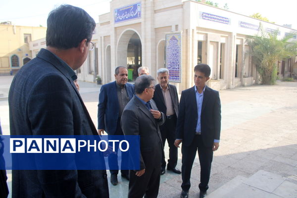 تجدید میثاق با شهدا در بوشهر