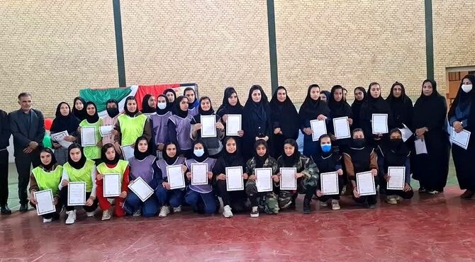 مسابقات ورزشی «جام اقتدار ایران» در دبیرستان حضرت مریم 