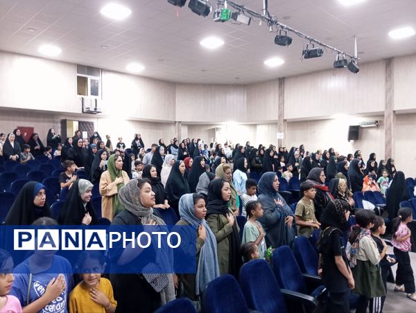 محفل دختران حاجی آباد برای تجدید بیعت با علی (ع)