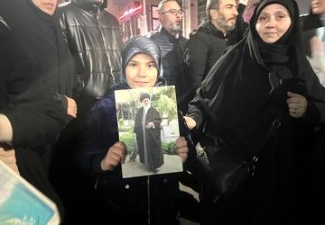 مراسم سوگواری شهادت امام امت در میدان شهدای کرج