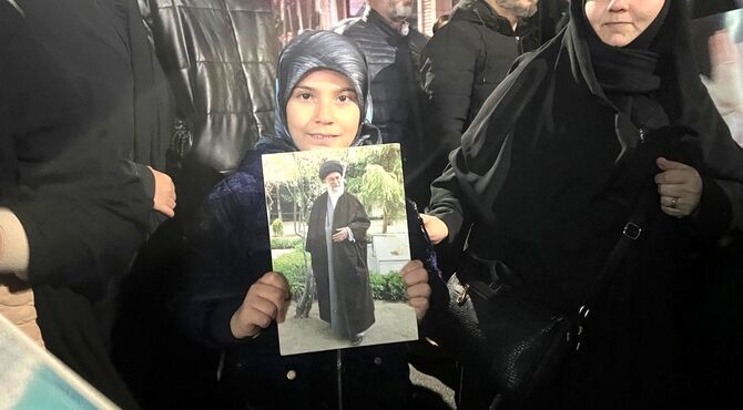مراسم سوگواری شهادت امام امت در میدان شهدای کرج