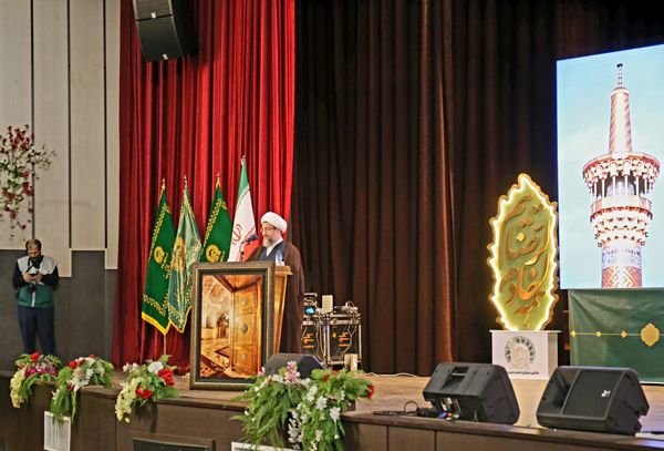 آیین تکریم و معارفه مدیر کانون‌های خدمت رضوی آذربایجان شرقی