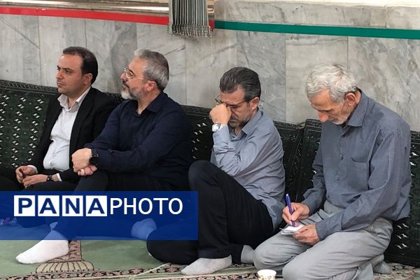 تجلیل از سادات فرهنگی به‌مناسبت عید غدیر خم در ناحیه 2 شهرری 