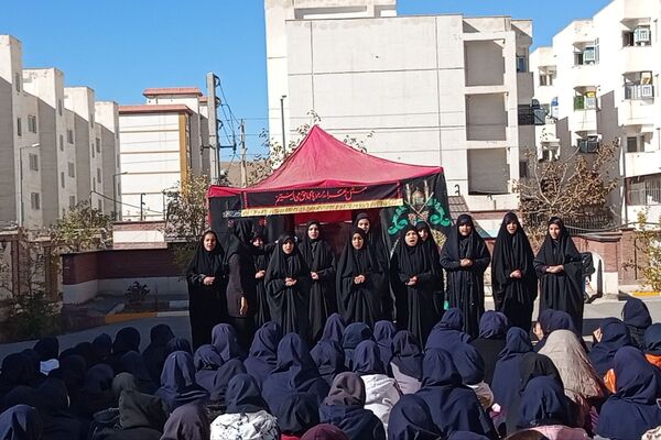 مراسم سوگواری شهادت صدیقه کبری حضرت فاطمه زهرا (س) در دبیرستان فرهیختگان۲ پردیس