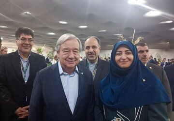 دیدار رئیس سازمان حفاظت محیط زیست با دبیرکل سازمان ملل