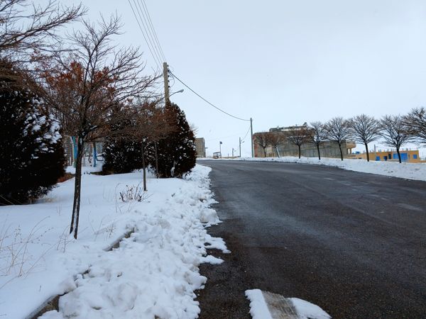 بارش برف آخرین ماه زمستان در آذربایجان شرقی