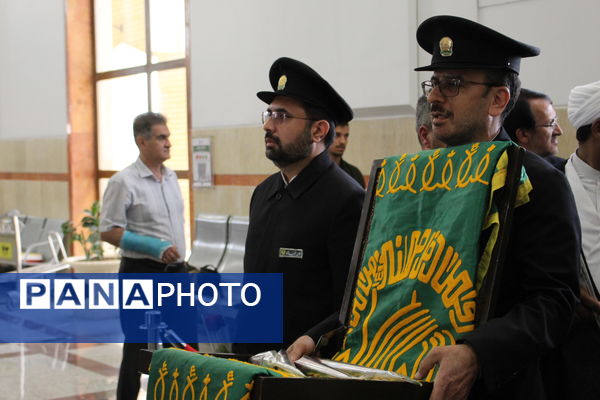 استقبال از خادمین رضوی در یزد