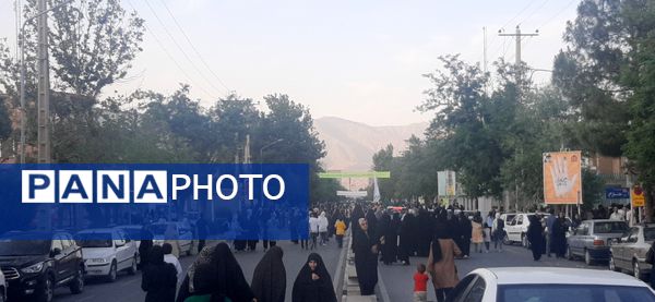 راهپیمایی کیلومتری غدیر در نیشابور