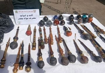 ضربه سنگین پلیس تهران به قاچاقچیان مواد مخدر در بزرگراه‌ها