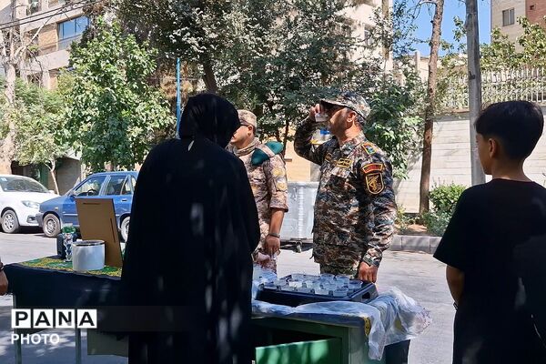 جاماندگان اربعین حسینی در مسیر قبله تهران